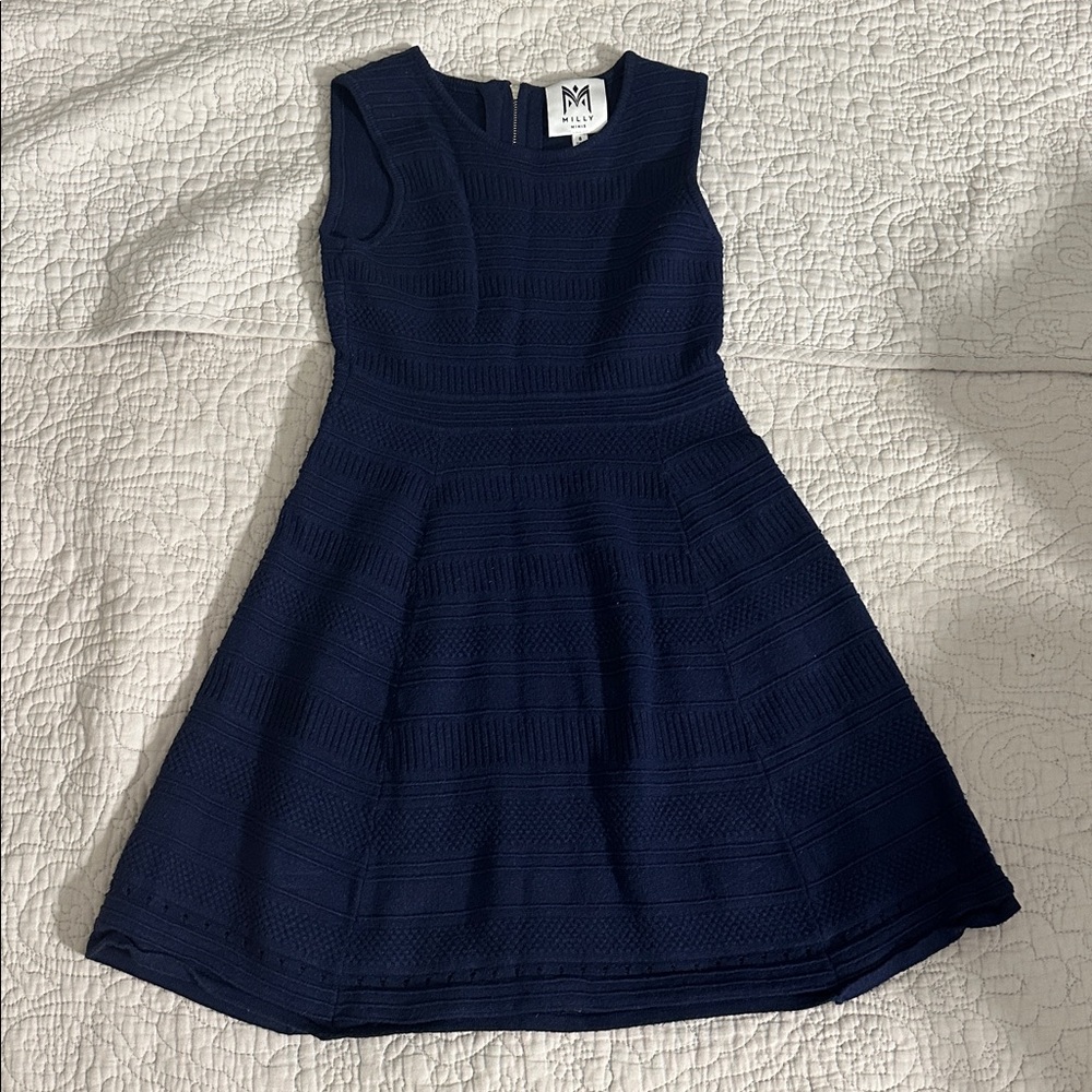 Milly Deep Blue Sleeveless Dress